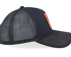 Stinky Patch Black/Orange Trucker - SQRTN