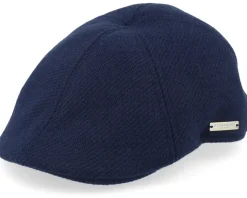 Stoff Blue Flat Cap - Seeberger