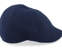 Stoff Blue Flat Cap - Seeberger