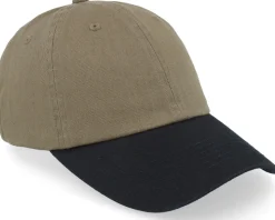 Stone Washed Olive/Black Dad Cap - Equip