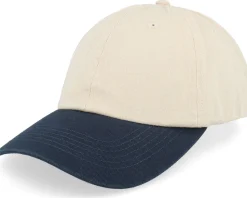 Stone Washed Stone/Navy Dad Cap - Equip