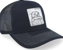Storfiskarn Cap Black Trucker - SQRTN