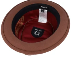 Stout Sepia/Bronze Pork Pie - Brixton