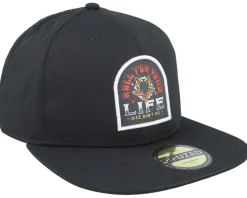 Stranger Things Roll For Your Life Black Snapback - Difuzed