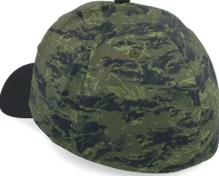 Stretch Hat Embossed Tiger Mountain Camo Green Flexfit - Oakley