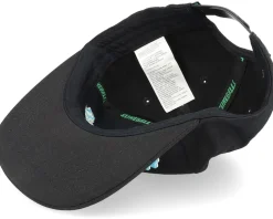 Strip Cap Black Snapback - Santa Cruz