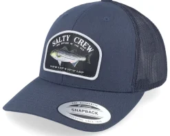 Striper Retro Navy Trucker - Salty Crew