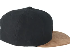 Suede Black Snapback - Reell