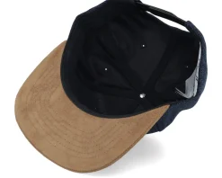 Suede Blue Speckle Snapback - Reell