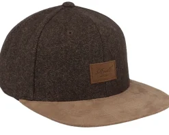 Suede Cap 160 Heather Olive Snapback - Reell