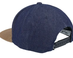 Suede Cap Pure Denim Snapback - Reell