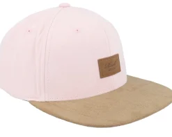 Suede Cap Soft Pink Snapback - Reell