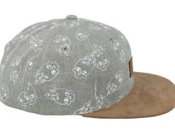 Suede Grim Grey Snapback - Reell