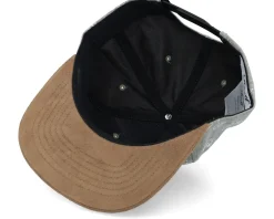 Suede Grim Grey Snapback - Reell