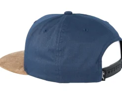 Suede Navy Snapback - Reell