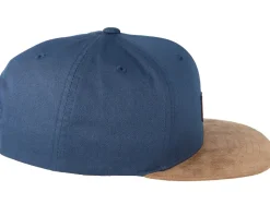Suede Navy Snapback - Reell