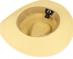 Summer C-crown Fedora Natural Straw Hat - Jaxon & James