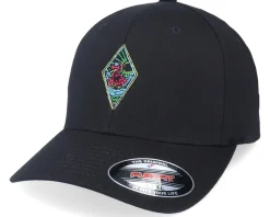 Summer Neon Flamingo Black Flexfit - Iconic