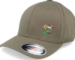 Summer Pina Coco Nut Drink Olive Flexfit - Iconic