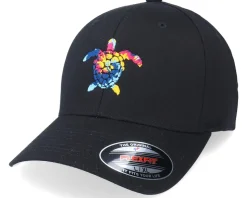 Summer Sea Turtle Black Flexfit - Iconic