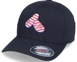 Summer Slippers Flip Flop Black Flexfit - Iconic