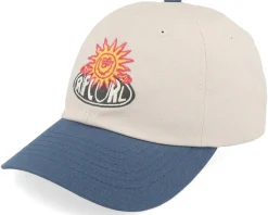 Sun Buzzed Cap Stone/Washed Navy Dad Cap - Rip Curl
