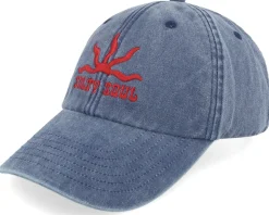 Sun Text Logo Blue Dad Cap - Salty Soul