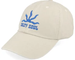 Sun Text Logo Sand Dad Cap - Salty Soul