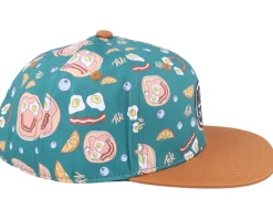 Sunday's Breakfast Evergreen Snapback - Headster