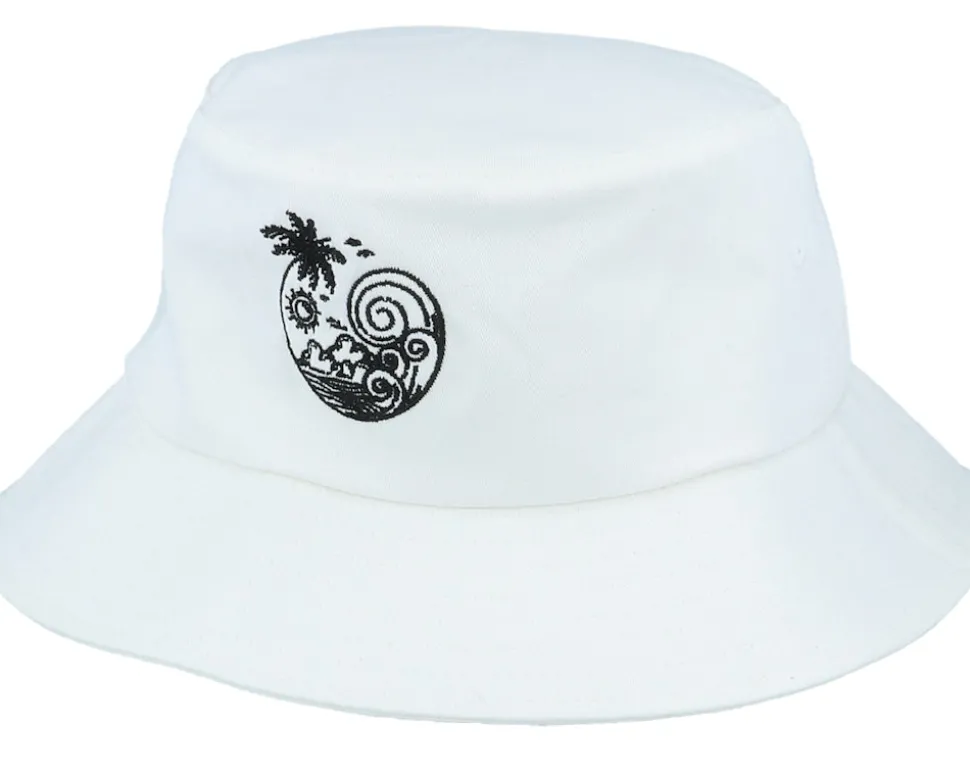 Sunny Waves Beach White Bucket - Iconic