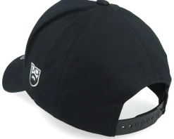 Sunset Logo Rubber Patch Black A-Frame Adjustable - Bearded Man