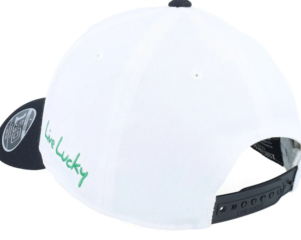 Superior White/Green/Black Adjustable - Black Clover