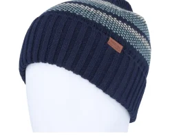 Surf Revival Stripe Reg Beanie Navy Cuff - Rip Curl