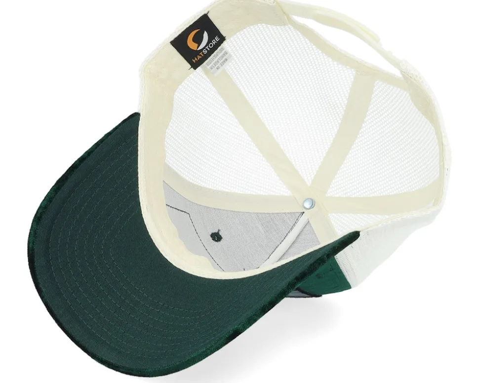 Surf Van Velvet Green/Ivory A-frame Trucker - Calza Pennello