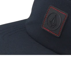 Surf Vitals J Robinson Black Strapback Ear Flap - Volcom