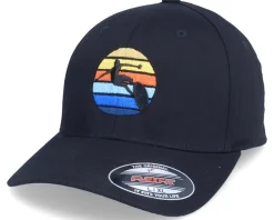 Surfer Boy Sunset Black Flexfit - Iconic