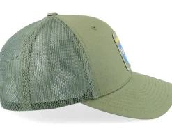 Sverige Sweden Army Badge Olive Trucker - Army Head