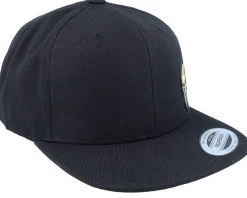 Sverige Sweden Army Skull Black Snapback - Army Head