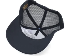 Sverige Sweden Color Army Skull Black Trucker - Army Head