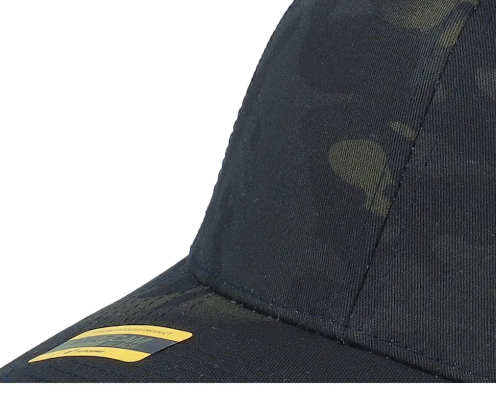 Sverige Sweden Color Army Skull Multicam Black Trucker - Army Head