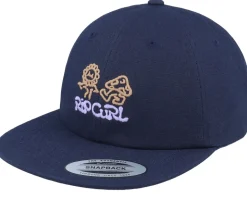 Swc Gaia Cap Navy Strapback - Rip Curl