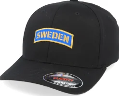 Sweden Badge Black Flexfit - Army Head