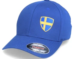 Sweden Flag Shield Blue Flexfit - Forza