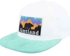 Swedish Jämtland Landscape Caramel/Black A-frame Trucker - Wild Spirit