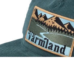 Swedish Värmland Landscape Green Snapback - Wild Spirit