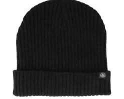 Sweep 2.0 Rib Beanie Color Black Cuff - Upfront
