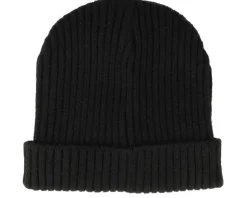 Sweep 2.0 Rib Beanie Color Black Cuff - Upfront