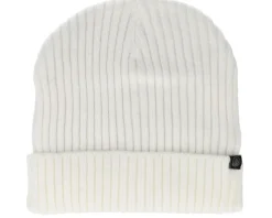 Sweep 2.0 Rib Beanie Color Off White Cuff - Upfront