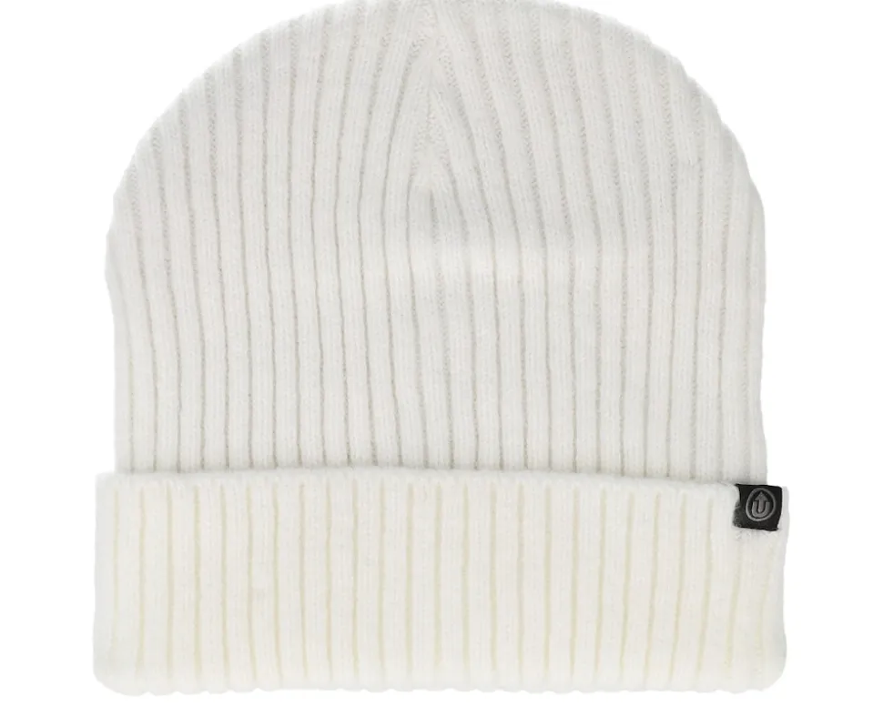 Sweep 2.0 Rib Beanie Color Off White Cuff - Upfront