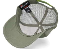 Swords And Dice D20 Patch Olive Trucker - Critiql Hit
